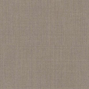 Lapalma fabric sample, muted taupe linen texture, with a regular grid weave and subtle printed “crisp gabriel” designation.